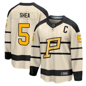 Men's Pittsburgh Penguins Ryan Shea Fanatics Branded 2023 Winter Classic Jersey - Cream