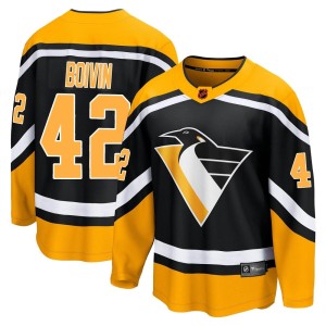 Men's Pittsburgh Penguins Leo Boivin Fanatics Branded Breakaway Special Edition 2.0 Jersey - Black