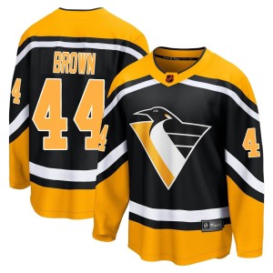 Men's Pittsburgh Penguins Rob Brown Fanatics Branded Breakaway Special Edition 2.0 Jersey - Black
