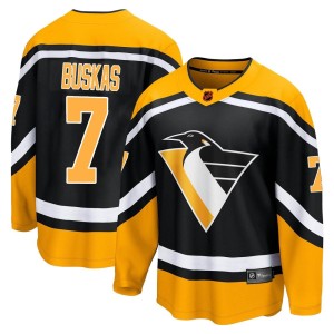 Men's Pittsburgh Penguins Rod Buskas Fanatics Branded Breakaway Special Edition 2.0 Jersey - Black