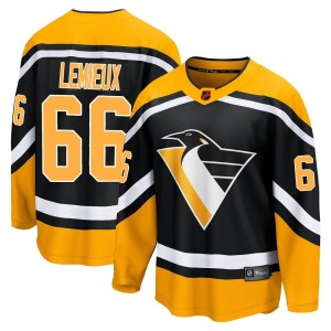 Men's Pittsburgh Penguins Mario Lemieux Fanatics Branded Breakaway Special Edition 2.0 Jersey - Black