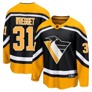 Men's Pittsburgh Penguins Ken Wregget Fanatics Branded Breakaway Special Edition 2.0 Jersey - Black