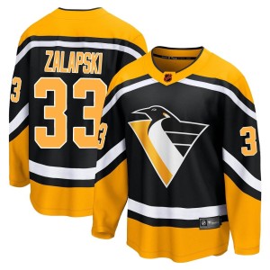 Men's Pittsburgh Penguins Zarley Zalapski Fanatics Branded Breakaway Special Edition 2.0 Jersey - Black