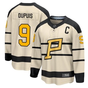 Youth Pittsburgh Penguins Pascal Dupuis Fanatics Branded 2023 Winter Classic Jersey - Cream