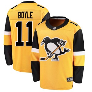 Youth Pittsburgh Penguins Brian Boyle Fanatics Branded Breakaway Alternate Jersey - Gold