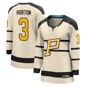 Women's Pittsburgh Penguins Tim Horton Fanatics Branded 2023 Winter Classic Jersey - Cream