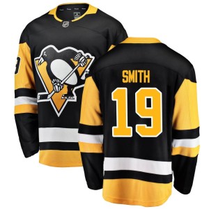Youth Pittsburgh Penguins Reilly Smith Fanatics Branded Breakaway Home Jersey - Black