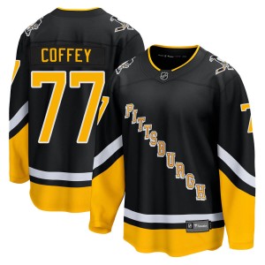 Youth Pittsburgh Penguins Paul Coffey Fanatics Branded Premier 2021/22 Alternate Breakaway Player Jersey - Black