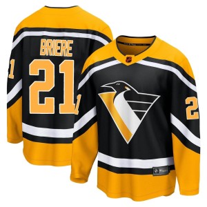 Youth Pittsburgh Penguins Michel Briere Fanatics Branded Breakaway Special Edition 2.0 Jersey - Black