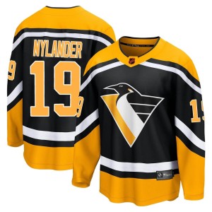 Youth Pittsburgh Penguins Alex Nylander Fanatics Branded Breakaway Special Edition 2.0 Jersey - Black