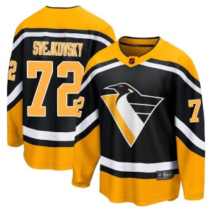 Youth Pittsburgh Penguins Lukas Svejkovsky Fanatics Branded Breakaway Special Edition 2.0 Jersey - Black