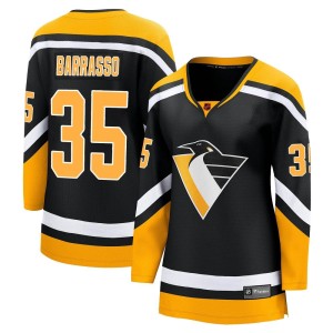 Women's Pittsburgh Penguins Tom Barrasso Fanatics Branded Breakaway Special Edition 2.0 Jersey - Black