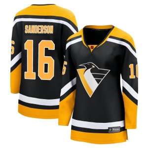Women's Pittsburgh Penguins Derek Sanderson Fanatics Branded Breakaway Special Edition 2.0 Jersey - Black