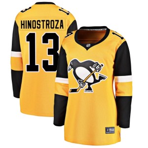 Women's Pittsburgh Penguins Vinnie Hinostroza Fanatics Branded Breakaway Alternate Jersey - Gold