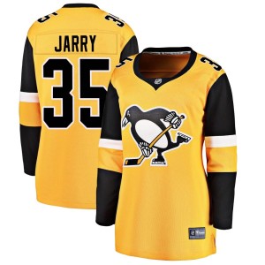 Women's Pittsburgh Penguins Tristan Jarry Fanatics Branded Breakaway Alternate Jersey - Gold