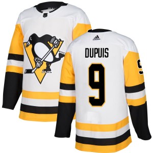 Men's Pittsburgh Penguins Pascal Dupuis Adidas Authentic Jersey - White