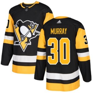Youth Pittsburgh Penguins Matt Murray Adidas Authentic Home Jersey - Black