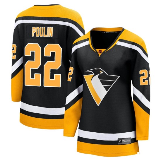 Women's Pittsburgh Penguins Sam Poulin Fanatics Branded Breakaway Special Edition 2.0 Jersey - Black