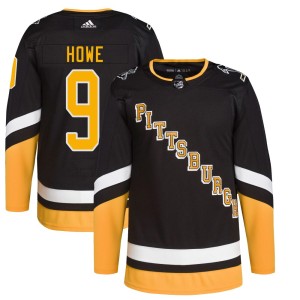 Youth Pittsburgh Penguins Tanner Howe Adidas Authentic 2021/22 Alternate Primegreen Pro Player Jersey - Black