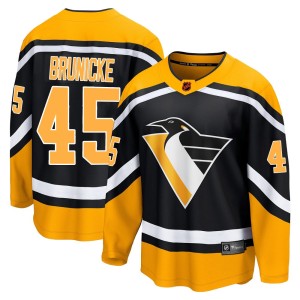 Men's Pittsburgh Penguins Harrison Brunicke Fanatics Branded Breakaway Special Edition 2.0 Jersey - Black