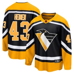 Men's Pittsburgh Penguins Danton Heinen Fanatics Branded Breakaway Special Edition 2.0 Jersey - Black