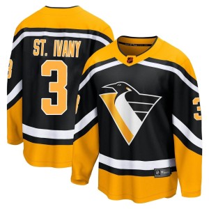 Men's Pittsburgh Penguins Jack St. Ivany Fanatics Branded Breakaway Special Edition 2.0 Jersey - Black