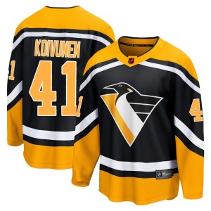 Men's Pittsburgh Penguins Ville Koivunen Fanatics Branded Breakaway Special Edition 2.0 Jersey - Black