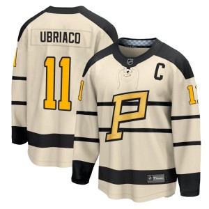 Youth Pittsburgh Penguins Gene Ubriaco Fanatics Branded 2023 Winter Classic Jersey - Cream