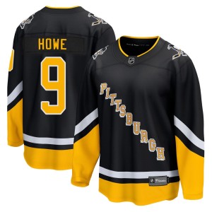 Men's Pittsburgh Penguins Tanner Howe Fanatics Branded Premier 2021/22 Alternate Breakaway Player Jersey - Black