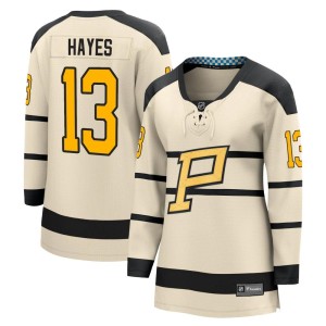 Women's Pittsburgh Penguins Kevin Hayes Fanatics Branded Breakaway 2023 Winter Classic Jersey - Cream