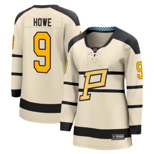 Women's Pittsburgh Penguins Tanner Howe Fanatics Branded Breakaway 2023 Winter Classic Jersey - Cream