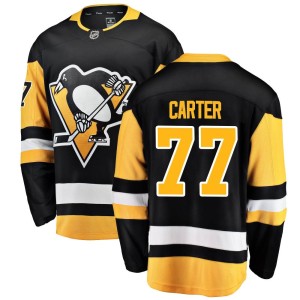 Youth Pittsburgh Penguins Jeff Carter Fanatics Branded Breakaway Home Jersey - Black