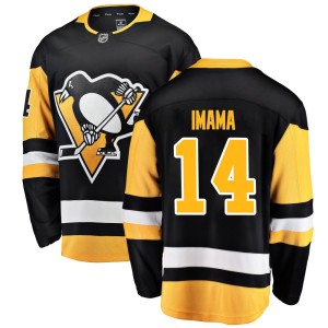 Youth Pittsburgh Penguins Bokondji Imama Fanatics Branded Breakaway Home Jersey - Black