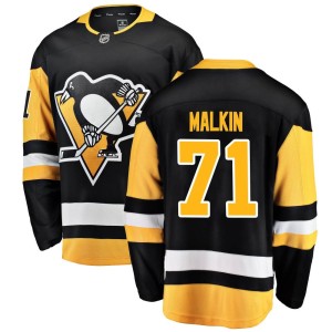 Youth Pittsburgh Penguins Evgeni Malkin Fanatics Branded Breakaway Home Jersey - Black