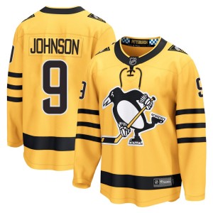 Men's Pittsburgh Penguins Mark Johnson Fanatics Breakaway Alternate 2025 Jersey - Gold