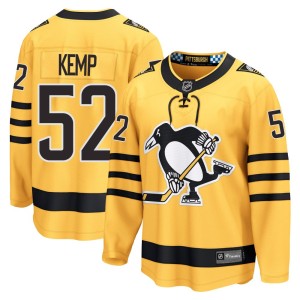 Men's Pittsburgh Penguins Philip Kemp Fanatics Breakaway Alternate 2025 Jersey - Gold