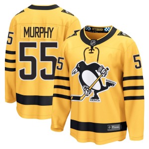 Men's Pittsburgh Penguins Larry Murphy Fanatics Breakaway Alternate 2025 Jersey - Gold