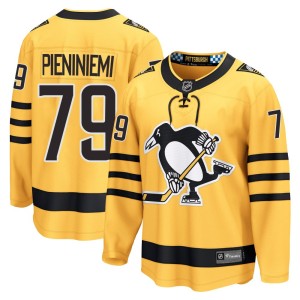 Men's Pittsburgh Penguins Emil Pieniniemi Fanatics Breakaway Alternate 2025 Jersey - Gold