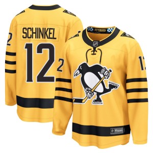 Men's Pittsburgh Penguins Ken Schinkel Fanatics Breakaway Alternate 2025 Jersey - Gold