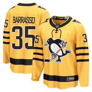 Youth Pittsburgh Penguins Tom Barrasso Fanatics Breakaway Alternate 2025 Jersey - Gold
