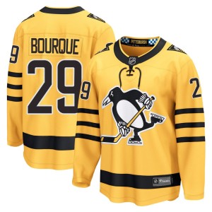 Youth Pittsburgh Penguins Phil Bourque Fanatics Breakaway Alternate 2025 Jersey - Gold
