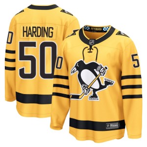 Youth Pittsburgh Penguins Finn Harding Fanatics Breakaway Alternate 2025 Jersey - Gold