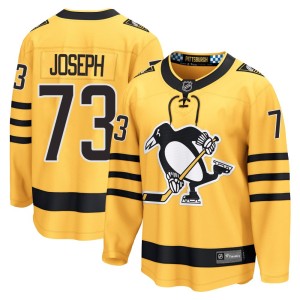 Youth Pittsburgh Penguins P.O Joseph Fanatics Breakaway Alternate 2025 Jersey - Gold