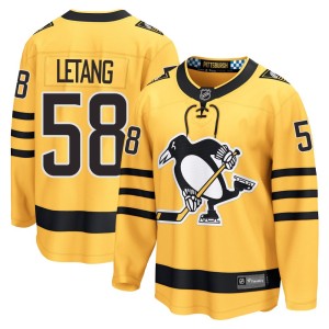 Youth Pittsburgh Penguins Kris Letang Fanatics Breakaway Alternate 2025 Jersey - Gold