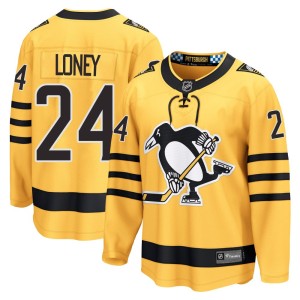 Youth Pittsburgh Penguins Troy Loney Fanatics Breakaway Alternate 2025 Jersey - Gold