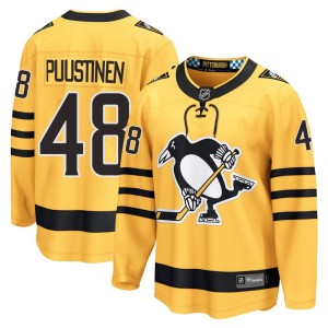 Youth Pittsburgh Penguins Valtteri Puustinen Fanatics Breakaway Alternate 2025 Jersey - Gold