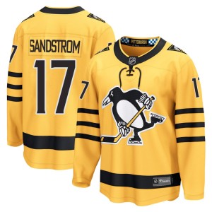 Youth Pittsburgh Penguins Tomas Sandstrom Fanatics Breakaway Alternate 2025 Jersey - Gold