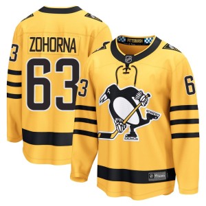 Youth Pittsburgh Penguins Radim Zohorna Fanatics Breakaway Alternate 2025 Jersey - Gold