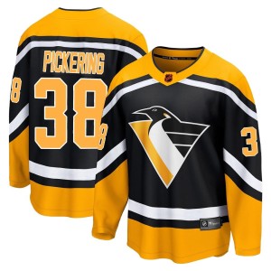 Youth Pittsburgh Penguins Owen Pickering Fanatics Branded Breakaway Special Edition 2.0 Jersey - Black