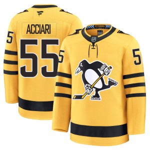 Youth Pittsburgh Penguins Noel Acciari Fanatics Premium Alternate 2025 Jersey - Gold